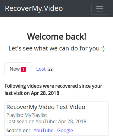 RecoverMy.Video recovered video title